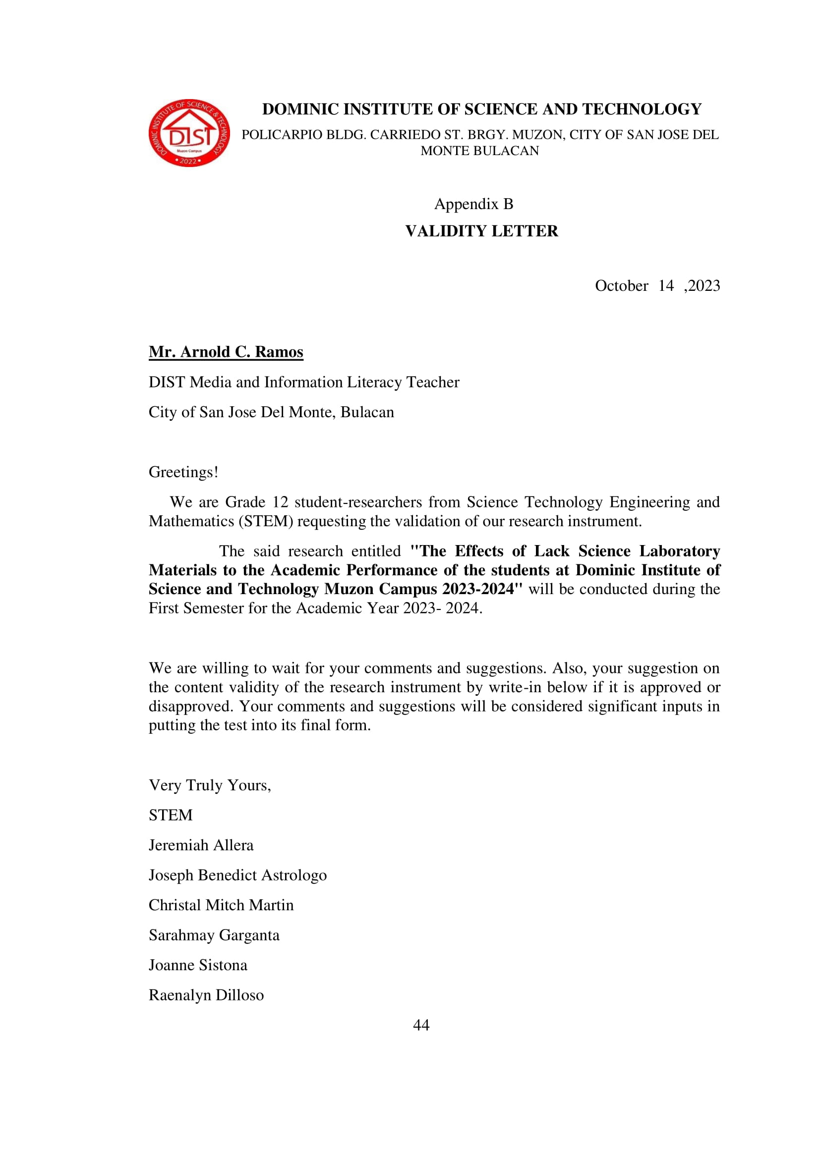 Research Paper 1 - Additional 53